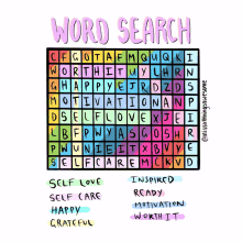 wordsearch motivation