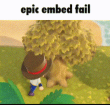 Embed Fail Epic Embed Fail GIF - Embed Fail Epic Embed Fail Animal Crossing GIFs