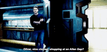 Oliver Queen Nice Clothes GIF - Oliver Queen Nice Clothes Shopping At An Allen Gap GIFs