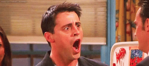 Gasp Shocked GIF - Gasp Shocked Joey - Discover & Share GIFs