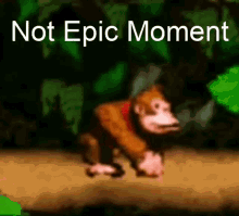 Donkey Kong Donkey Kong Country GIF - Donkey Kong Donkey Kong Country Not Epic Moment GIFs