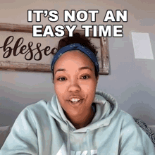 Its Not An Easy Time Napheesa Collier GIF - Its Not An Easy Time Napheesa Collier Cameo GIFs