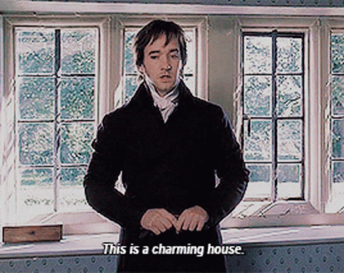 Mr Darcy Charming House GIF - Mr Darcy Charming House Awkward Darcy -  Discover & Share GIFs