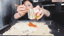 Cooking Fried Noodles GIF - Cooking Fried Noodles Spices GIFs