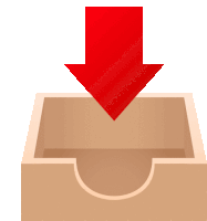 Inbox Tray Objects Sticker - Inbox Tray Objects Joypixels Stickers