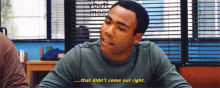 Donald Glover That Didnt Come Out Right GIF - Donald Glover That Didnt Come Out Right Childish Gambino GIFs