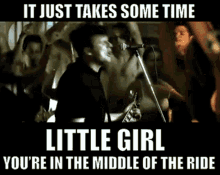 Jimmy Eat World The Middle GIF - Jimmy Eat World The Middle It Just Takes Some Time GIFs
