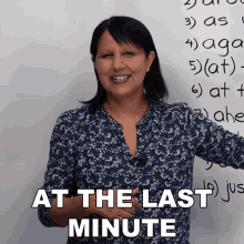At The Last Minute Rebecca GIF - At The Last Minute Rebecca Engvid GIFs