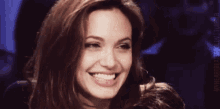 Angelina Jolie Smile GIF - Angelina Jolie Smile Laughing GIFs