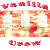 Vanilla Crew Ice Cream Sticker - Vanilla Crew Ice Cream Dessert Stickers