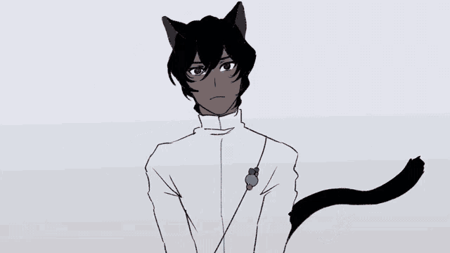 Human Cat Anime Boy Gif Human Cat Anime Boy Animated Discover Share Gifs