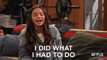 I Did What I Had To Do I Did It GIF - I Did What I Had To Do I Did It It Was The Only Way GIFs