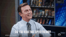 Did You Hear That Speed Freaks Joe Lo Truglio GIF - Did You Hear That Speed Freaks Joe Lo Truglio Charles Boyle GIFs