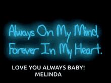 Love Always On My Mind GIF - Love Always On My Mind Forever In My Heart GIFs