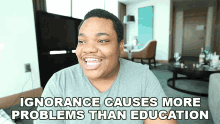 Ignorance Causes More Problems Than Education Mac Kahey GIF - Ignorance Causes More Problems Than Education Mac Kahey Macdoesit GIFs