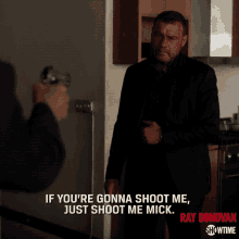 If Youre Gonna Just Shoot Me GIF - If Youre Gonna Just Shoot Me Threat GIFs