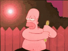 Homer Simpson Nunchucks GIF - Homer Simpson Nunchucks Trippy GIFs