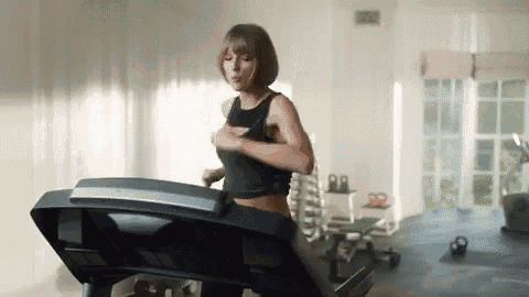 Taylor Swift Working Out GIF - Taylor Swift Working Out Falling GIFs