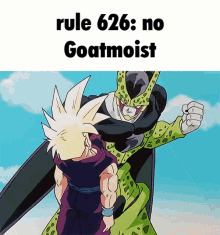 rule 626 no goatmoist dragon ball z