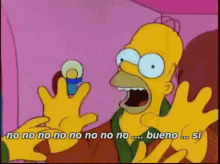 The Simpsons Homer Simpson GIF - The Simpsons Homer Simpson No No No GIFs