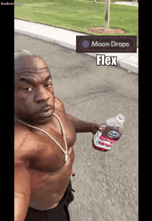 Moon Drop Moon Drop Flex GIF - Moon Drop Moon Drop Flex Ray Zin Meme GIFs