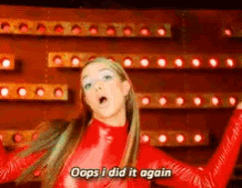 Oops I Did It Again Britney Spears GIF - Oops I Did It Again Britney Spears Queen Of Pop GIFs