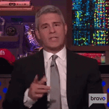 Pointing Andy Cohen GIF - Pointing Andy Cohen Watch What Happens Live GIFs