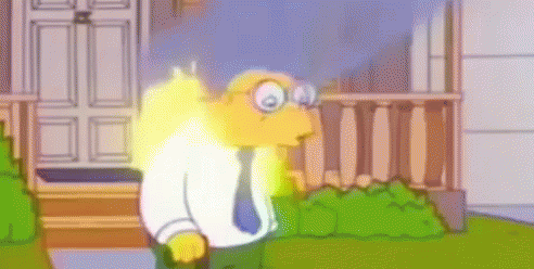Hans Fire Gif Hans Fire The Simpsons Discover Share Gifs