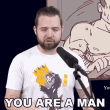 You Are A Man Bricky GIF - You Are A Man Bricky Be A Man GIFs