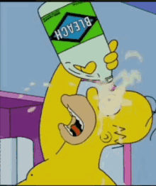 Bleach Simpson GIF - Bleach Simpson Homer GIFs
