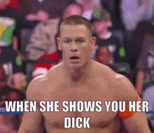 Dick Shocked GIF - Dick Shocked John Cena GIFs