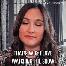 Thats Why I Love Watching The Show Getting Younger GIF - Thats Why I Love Watching The Show Getting Younger Younger GIFs