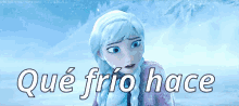 Ana De Frozen Congelada GIF - Ana Una Aventura Congelada Que Frio GIFs