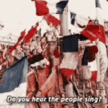 Les Miserables Hear The People Sing GIF - Les Miserables Les Miserable Hear The People Sing GIFs