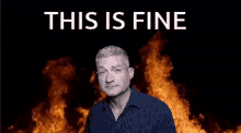 This Is Fine Fires GIF - This Is Fine Fires Flames GIFs