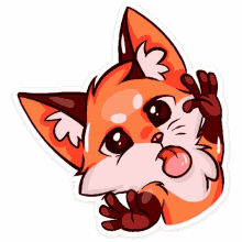 sticker puppy fox puppy stickerpack sticker puppy fox puppy stickerpack