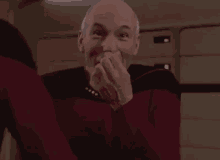 Captain Picard - Just Kidding GIF - Just Kidding Captain Picard Jean Luc Picard GIFs