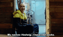 Split Hedwig GIF - James Mc Avoy Red Socks Personality GIFs
