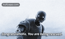 Congratulations. You Are Being Rescued..Gif GIF - Congratulations. You Are Being Rescued. Rogue One Hindi GIFs