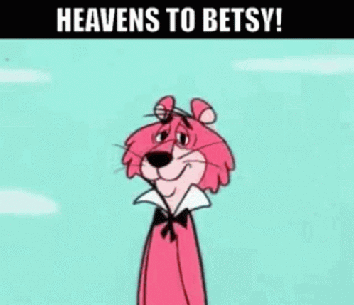 Snagglepuss Heavens To Betsy GIF - Snagglepuss Heavens To Betsy Hanna Barbe...
