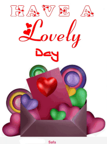 Lovely Day Hearts GIF - Lovely Day Hearts Mail GIFs