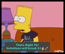 Safemoon 1dollar GIF - Safemoon 1dollar Simpsons GIFs