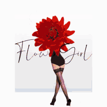 girl flower