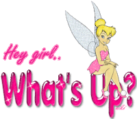 Hey Girl Whats Up Sticker - Hey Girl Whats Up Tinkerbell Stickers