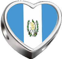 Corazon De Guatemala Heart Sticker - Corazon De Guatemala Heart Stickers