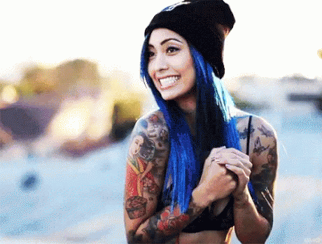 Tattoos Happy GIF - Tattoos Happy Smile - Discover & Share GIFs