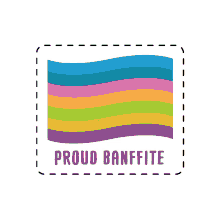 pride pride flag flag banff banff alberta