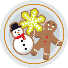 plate of cookies winter joy joypixels gingerbread cookie plate of cookies winter joy joypixels gingerbread cookie
