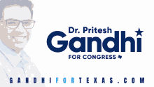 Powered X People Pritesh Gandhi GIF - Powered X People Pritesh Gandhi Gandhi For Texas GIFs