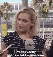 The100 Eliza Taylor GIF - The100 Eliza Taylor Thats What I Want To Know GIFs